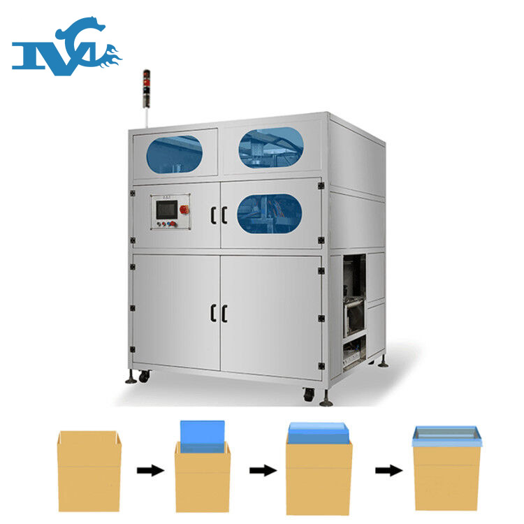 自動紙（zhǐ）箱內套袋機